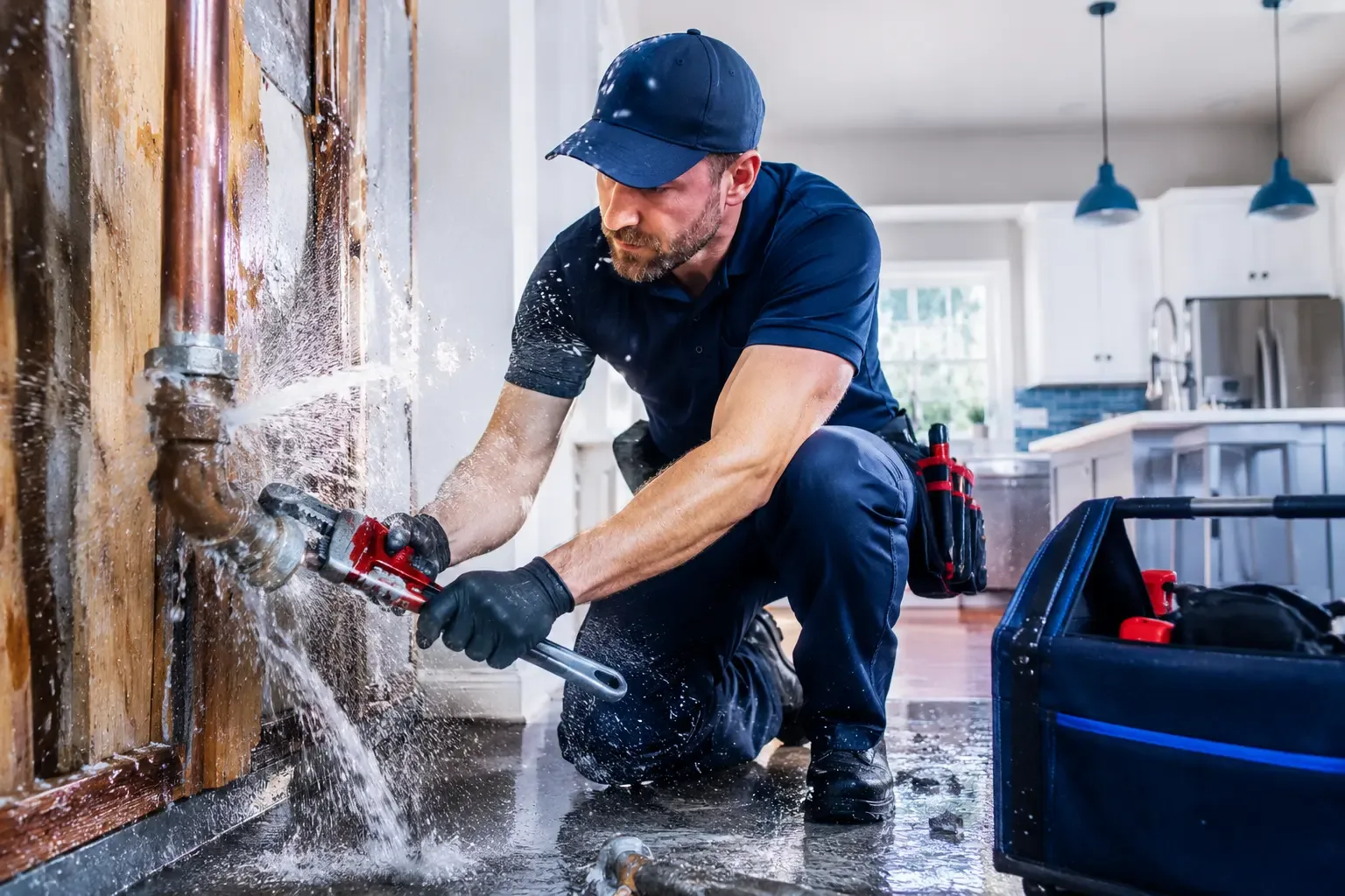 Local emergency pipe repair professionals in Danforth, ME